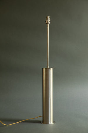 Brushed Metal Lamps: by Cameron & Miles