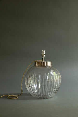 Cut Glass Lamps: by Cameron & Miles
