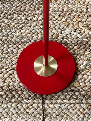 Adjustable Floor Lamp by Cameron & Miles; in black lacquer
