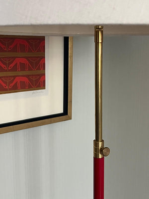 Adjustable Floor Lamp by Cameron & Miles; in black lacquer