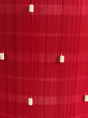 Red Rattan Drum
