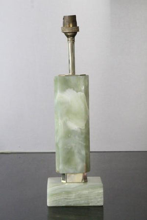 Vintage Green Marble Lamp