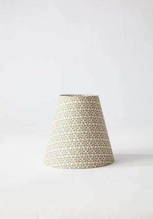 Whole Cone Candleshades in Grey Jalis