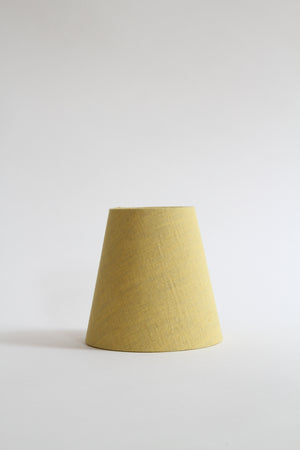 Whole Cone Candleshades in Citrus Linen