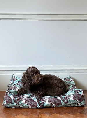 Jungle Leaf Dog Bed