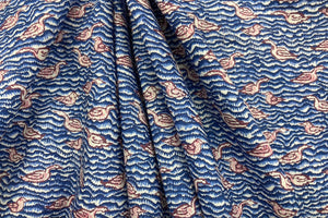 Blue Bird Gathered Contemporary Drum