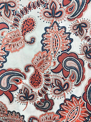 Paisley Gathered French Drum